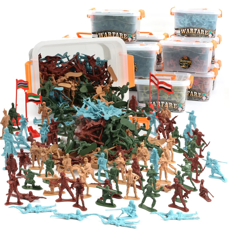 100pcs Nostalgic Toys Children World War II Soldier Kit Action Figures Soldiers Figures Models Children Educational Toy Gifts
100pcs Nostalgic Toys Children World War II Soldier Kit Action Figures Soldiers Figures Models Children Educational Toy Gifts