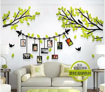DIY non-toxic crystal acrylic 3D photo frame tree wall sticker decoration sofa background wall decals home decor
DIY non-toxic crystal acrylic 3D photo frame tree wall sticker decoration sofa background wall decals home decor