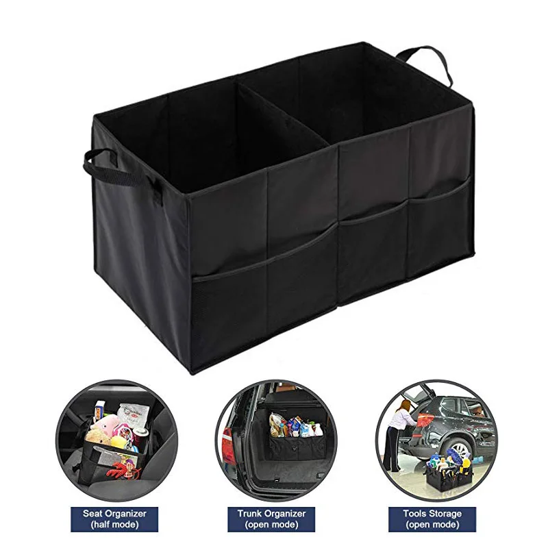 Universal Car Trunk Organizer Black Foldable Car Auto Back Rear Trunk Large Capacity Storage For Auto Trucks SUV Trunk
Universal Car Trunk Organizer Black Foldable Car Auto Back Rear Trunk Large Capacity Storage For Auto Trucks SUV Trunk