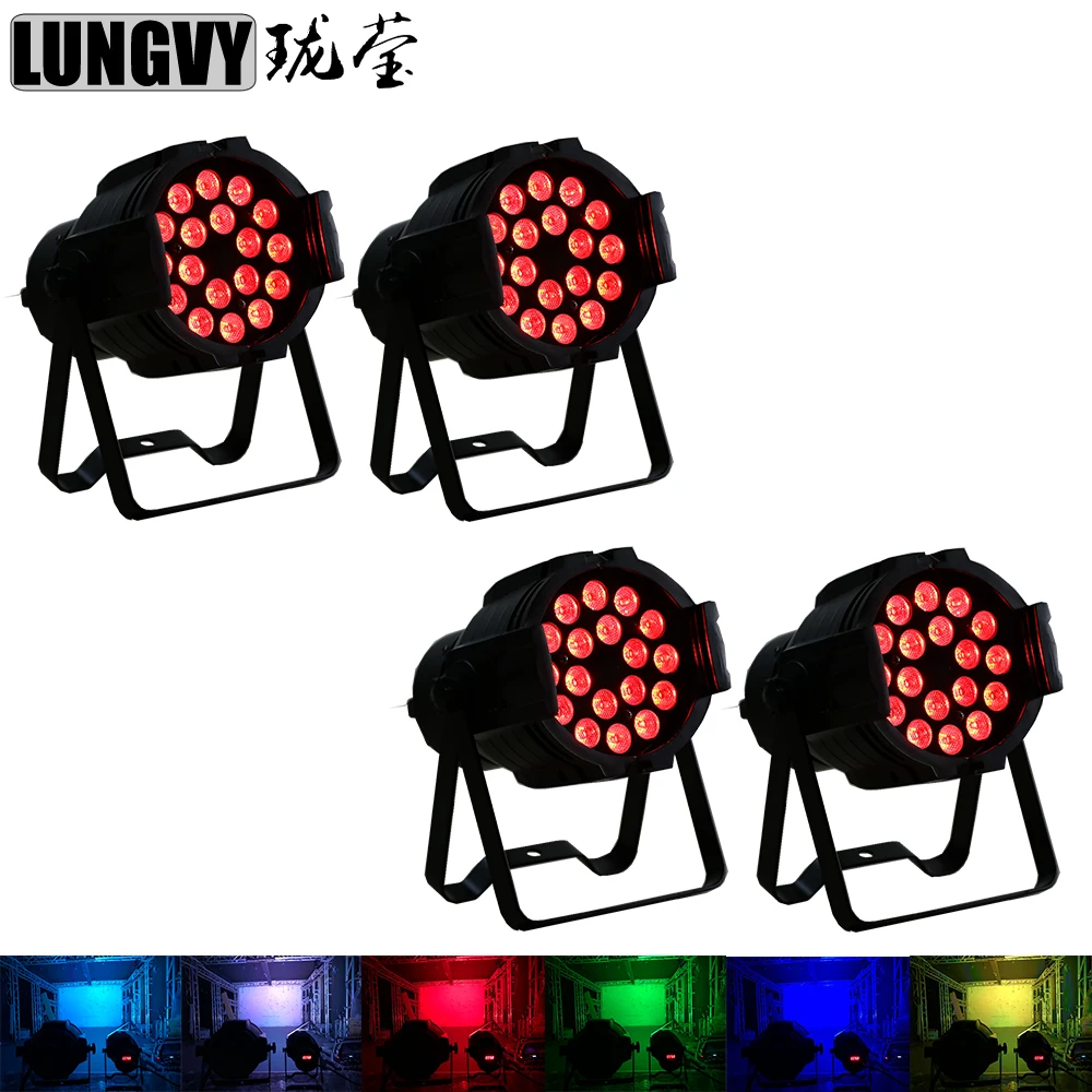 Free Shipping 4pcs/lot New Professional 18x3W LED RGB 3IN1 LED Stage Lights PAR LED DMX Stage Lighting Effect DMX512 Led Par for
Free Shipping 4pcs/lot New Professional 18x3W LED RGB 3IN1 LED Stage Lights PAR LED DMX Stage Lighting Effect DMX512 Led Par for