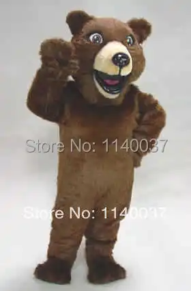 mascot Happy Grizzly Mascot Costume Brown Furry Bear Mascotte Mascota Outfit Suit Carnival Fancy Dress EMS FREE SHIP
mascot Happy Grizzly Mascot Costume Brown Furry Bear Mascotte Mascota Outfit Suit Carnival Fancy Dress EMS FREE SHIP