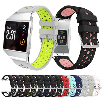 Fitbit Ionic Watch Band Colorful Soft Silicone Perforated Adjustable Strap for Fitbit Ionic Smart Watch
Fitbit Ionic Watch Band Colorful Soft Silicone Perforated Adjustable Strap for Fitbit Ionic Smart Watch