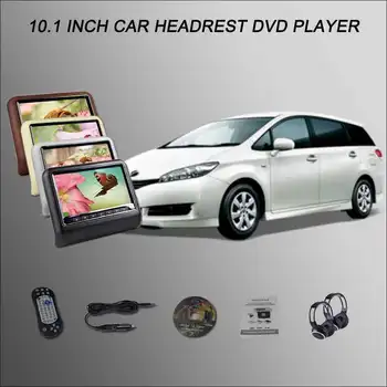 BigBigRoad For TOYOTA Wish Car Headrest Monitor Car Digital LCD screen 2*10" DVD player with HDMI USB / SD / IR / FM
BigBigRoad For TOYOTA Wish Car Headrest Monitor Car Digital LCD screen 2*10" DVD player with HDMI USB / SD / IR / FM