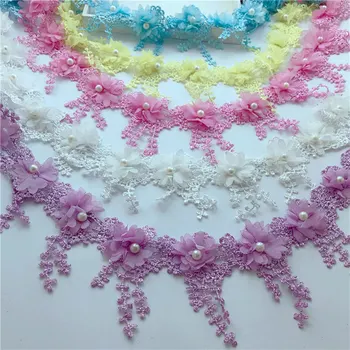 1y 7cm Flower Embroidery Lace Fabric Trim Ribbons Sewing Garment Handmade DIY Materials Decoration 7LS85
1y 7cm Flower Embroidery Lace Fabric Trim Ribbons Sewing Garment Handmade DIY Materials Decoration 7LS85