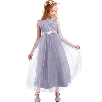 Fashion New Girls Dress Sleeveless Tulle Lace Long Dress Wedding Bridesmaid Dress Birthday Princess Party Kids Dresses for Girls
Fashion New Girls Dress Sleeveless Tulle Lace Long Dress Wedding Bridesmaid Dress Birthday Princess Party Kids Dresses for Girls