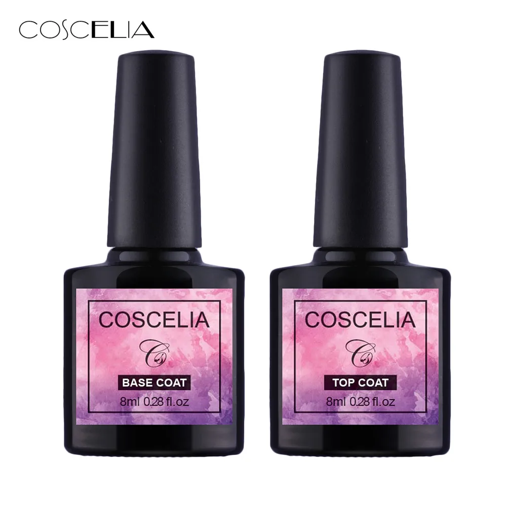 COSCELIA Base and Top Coat Gel Nail Polish UV 8ml Transparent Soak Off Primer Gel Polish Gel Nail Art Manicure
COSCELIA Base and Top Coat Gel Nail Polish UV 8ml Transparent Soak Off Primer Gel Polish Gel Nail Art Manicure
