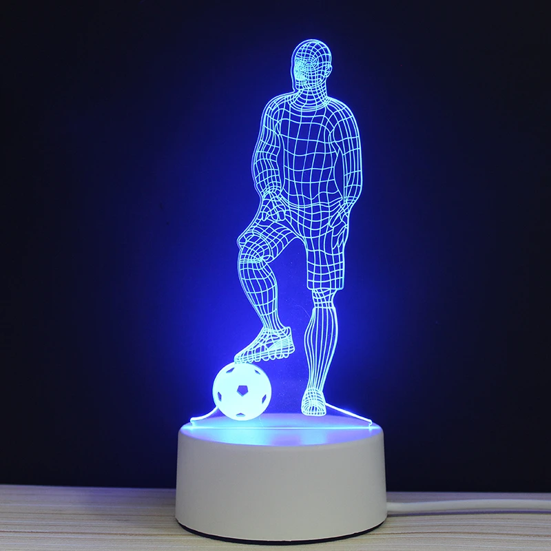 Souvenir GiC Football Soccer MVP LED 3D NightLight Acrylic Night Lamp Light With Touch And Remote Lamps Lights Kids Decoration
Souvenir GiC Football Soccer MVP LED 3D NightLight Acrylic Night Lamp Light With Touch And Remote Lamps Lights Kids Decoration