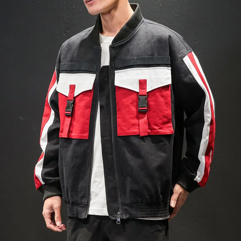 Spring Autumn Jacket Stand Collar Windbreaker Male Men Bomber Jacket Casual Streetwear Hip Hop Slim Fit Pilot Clothing Plus Size
Spring Autumn Jacket Stand Collar Windbreaker Male Men Bomber Jacket Casual Streetwear Hip Hop Slim Fit Pilot Clothing Plus Size