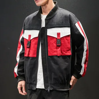 Spring Autumn Jacket Stand Collar Windbreaker Male Men Bomber Jacket Casual Streetwear Hip Hop Slim Fit Pilot Clothing Plus Size
Spring Autumn Jacket Stand Collar Windbreaker Male Men Bomber Jacket Casual Streetwear Hip Hop Slim Fit Pilot Clothing Plus Size