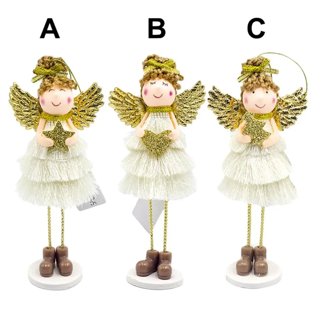 2019 New Christmas Doll Angel Wings Cute Angel Plush Doll Christmas Wall Decor House Ornaments New Year Gift Decorations
2019 New Christmas Doll Angel Wings Cute Angel Plush Doll Christmas Wall Decor House Ornaments New Year Gift Decorations