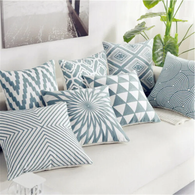 Geometric Cotton Throw Pillow Case Cover Home Office Sofa Case Cushion Gift Decor Blue Polyester Throw Cushion Cover Home Decor
Geometric Cotton Throw Pillow Case Cover Home Office Sofa Case Cushion Gift Decor Blue Polyester Throw Cushion Cover Home Decor