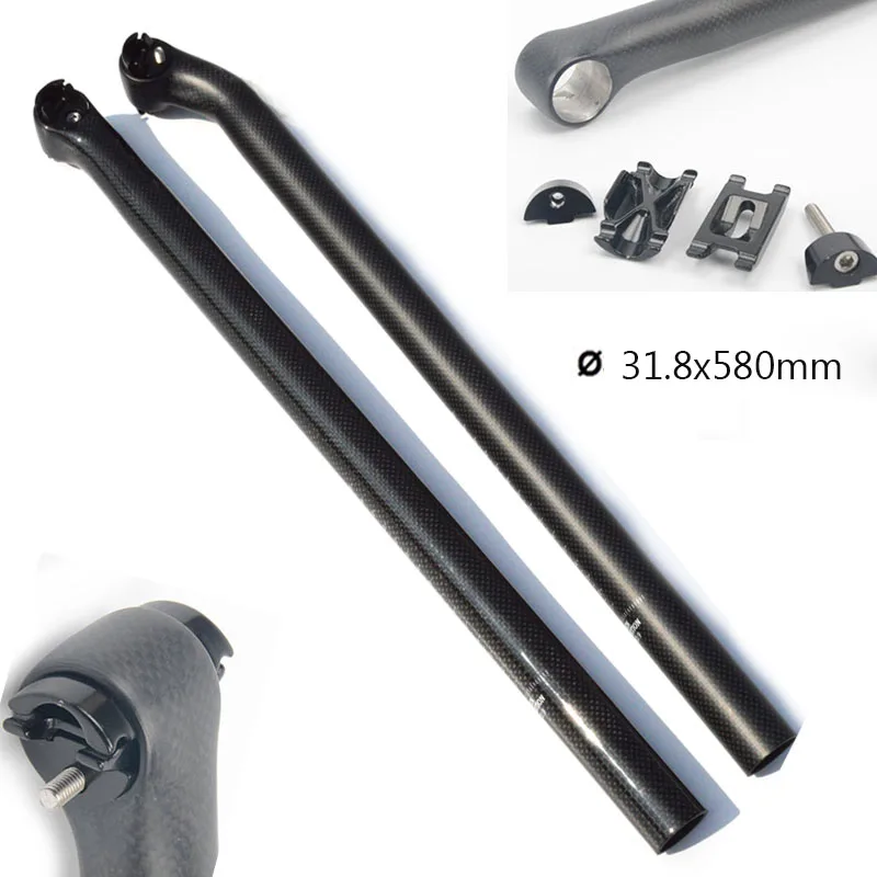 31.8 X 580mm Carbon Fiber Offset Setback Bicycle Seat Post For Brompton Folding Bike 260g Seatpost Load 115kg
31.8 X 580mm Carbon Fiber Offset Setback Bicycle Seat Post For Brompton Folding Bike 260g Seatpost Load 115kg