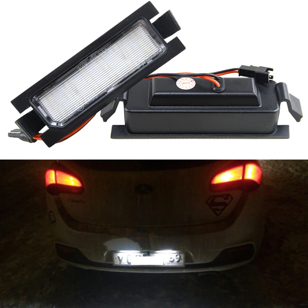 2pcs Canbus 18SMD Led Number License Plate Light Lamp for Hyundai I30 (GD)2013 2014 2015 6000K Xenon White Auto Car-styling
2pcs Canbus 18SMD Led Number License Plate Light Lamp for Hyundai I30 (GD)2013 2014 2015 6000K Xenon White Auto Car-styling