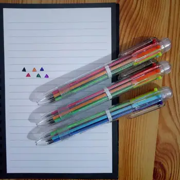 500 pcs New Creative Arrival Novelty Multicolor Ballpoint Pen Multifunction 6 in1 Colorful Stationery Creative School Supplies
500 pcs New Creative Arrival Novelty Multicolor Ballpoint Pen Multifunction 6 in1 Colorful Stationery Creative School Supplies