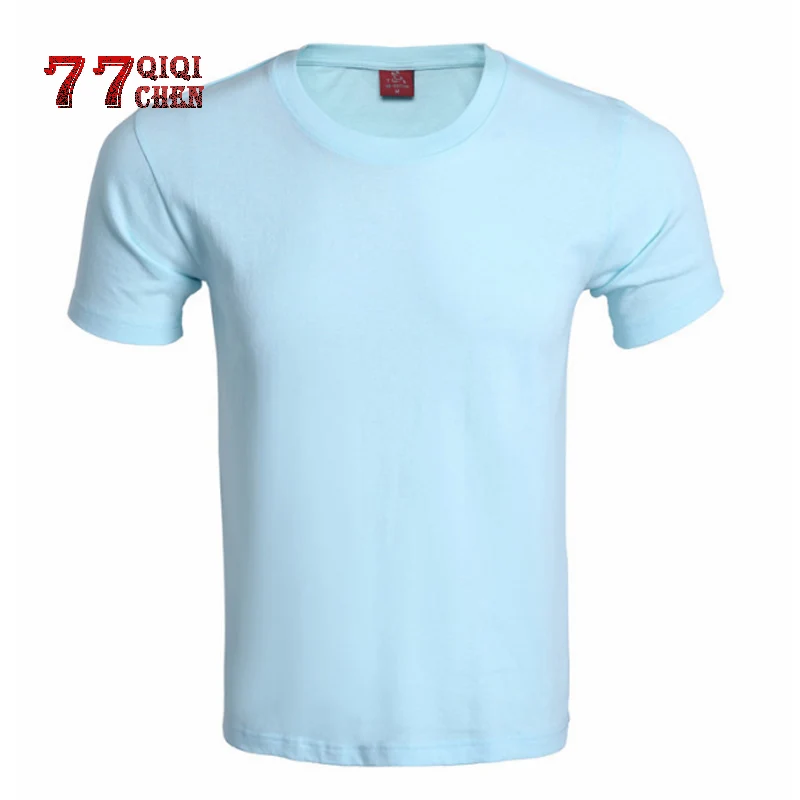Men's Tops Tees 2019 Summer Cotton O- Neck Short Sleeve t shirt men Solid Color Plus Size S-3XL Breathable Camisetas Hombre
Men's Tops Tees 2019 Summer Cotton O- Neck Short Sleeve t shirt men Solid Color Plus Size S-3XL Breathable Camisetas Hombre