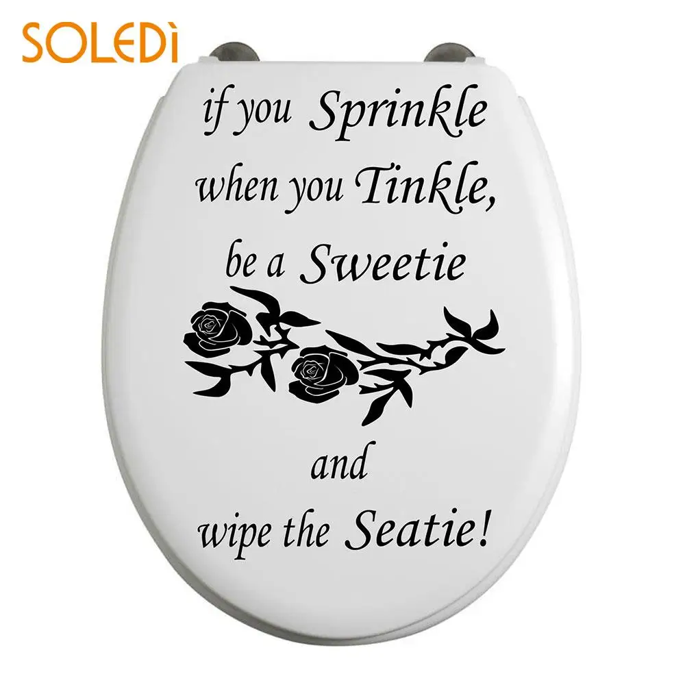 Self-Adhesive Removable Toilet Seat Sticker Creative Wall Decals Mural Art Sticky Strong Toilet Seat Sticker
Self-Adhesive Removable Toilet Seat Sticker Creative Wall Decals Mural Art Sticky Strong Toilet Seat Sticker