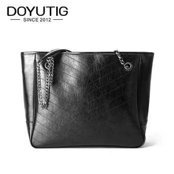 DOYUTIG European Women's Genuine Leather Handbag Fashion Real Cow Leather Big Totes For Business High Quality Casual Bags F638
DOYUTIG European Women's Genuine Leather Handbag Fashion Real Cow Leather Big Totes For Business High Quality Casual Bags F638