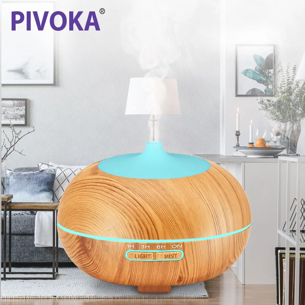PIVOKA 400ml Air Aroma Humidifier Ultrasonic Essential Oil Diffuser LED Lights Mist Maker luchtbevochtiger For Home 005
PIVOKA 400ml Air Aroma Humidifier Ultrasonic Essential Oil Diffuser LED Lights Mist Maker luchtbevochtiger For Home 005