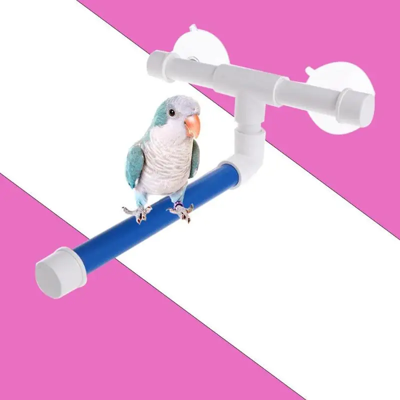 Home Decor Pet Parrot Bird Standing Platform Rack Wall Suction Cup Shelf Bath Shower Perches Stand Toys Home Decor Pet Parrot Bird Standing Platform Rack Wall Suction Cup Shelf Bath Shower Perches Stand Toys