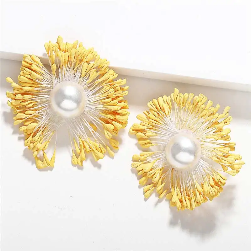 Dvacaman Summer Fashion Dandelion Drop Earrings for Women korean Handmade Pearl Bridal Wedding Statement Earrings Dropshipping
Dvacaman Summer Fashion Dandelion Drop Earrings for Women korean Handmade Pearl Bridal Wedding Statement Earrings Dropshipping