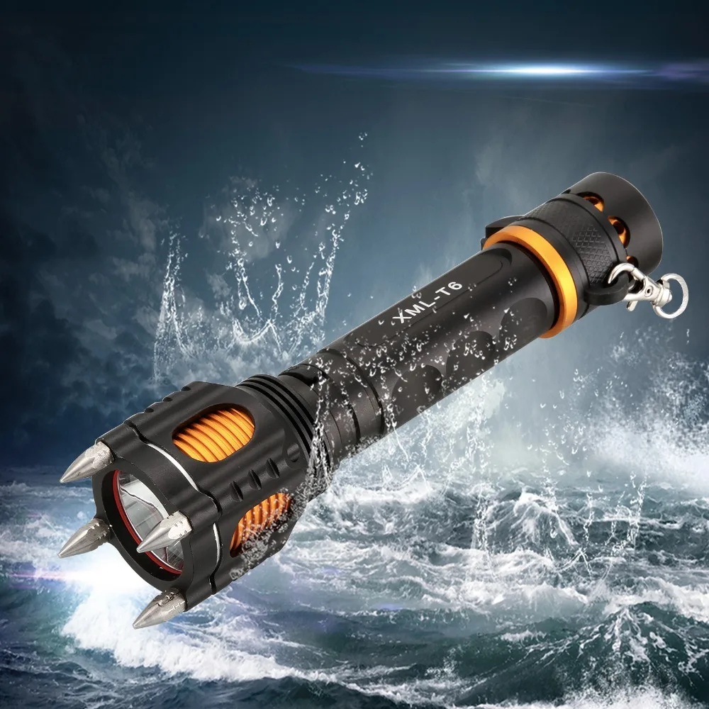 Real Rechargeable T6 Led Super Bright Baseball Flashlight self defense Torch 1000LM Tactic Camping baton Flashlight
Real Rechargeable T6 Led Super Bright Baseball Flashlight self defense Torch 1000LM Tactic Camping baton Flashlight