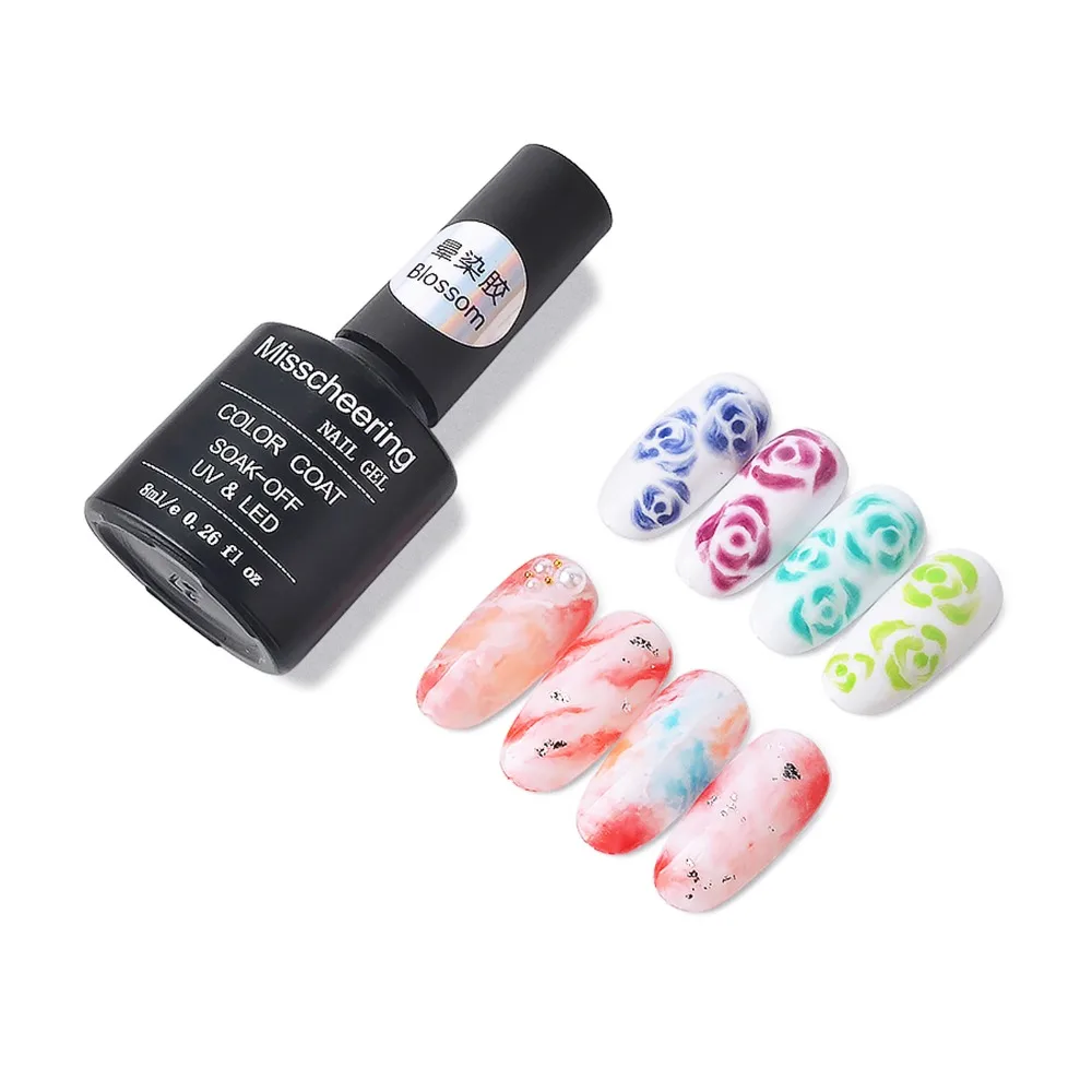 8ml Watercolor Ink Nail Polish Blooming Gel Smoke Effect Marble Smudge Liquid DIY Varnish Manicure Decor Nail Art Salon
8ml Watercolor Ink Nail Polish Blooming Gel Smoke Effect Marble Smudge Liquid DIY Varnish Manicure Decor Nail Art Salon