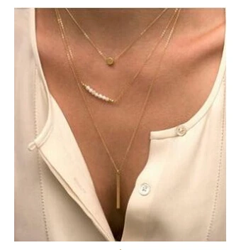 x 263 Simple Street Shot 2018 Hot Sale Aesthetics Fashion Simple Pearl Stick Multilayer Necklace Female Jewelry Accessories
x 263 Simple Street Shot 2018 Hot Sale Aesthetics Fashion Simple Pearl Stick Multilayer Necklace Female Jewelry Accessories