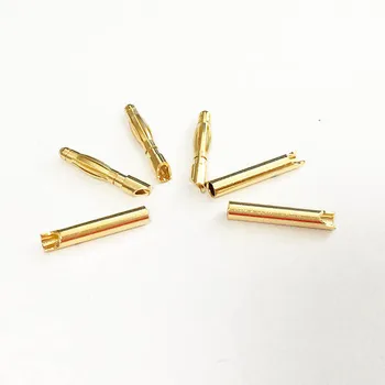 10pairs/lot 2.0mm 2mm antenna Banana Gold Bullet Connector aerial DIY RC Battery ESC Motor Plug antennas
10pairs/lot 2.0mm 2mm antenna Banana Gold Bullet Connector aerial DIY RC Battery ESC Motor Plug antennas
