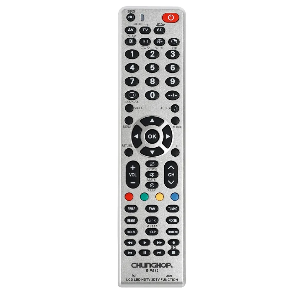 Remote Control chunghop E-P912 For panasonic Use LCD LED HDTV 3DTV TV REMOTE CONTROLLER
Remote Control chunghop E-P912 For panasonic Use LCD LED HDTV 3DTV TV REMOTE CONTROLLER