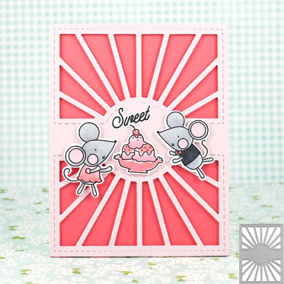 Sunshine Light Flash Metal Cutting Die Stencil Template for Scrapbooking Paper Craft Album Card Gift Decor Knife Mould New Dies
Sunshine Light Flash Metal Cutting Die Stencil Template for Scrapbooking Paper Craft Album Card Gift Decor Knife Mould New Dies