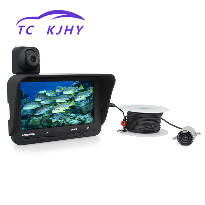 4.3 Inch 20 Meters Dual Lens Fish Detector High-definition Night Vision Marine Gps Underwater Video Camera Fishing Device
4.3 Inch 20 Meters Dual Lens Fish Detector High-definition Night Vision Marine Gps Underwater Video Camera Fishing Device