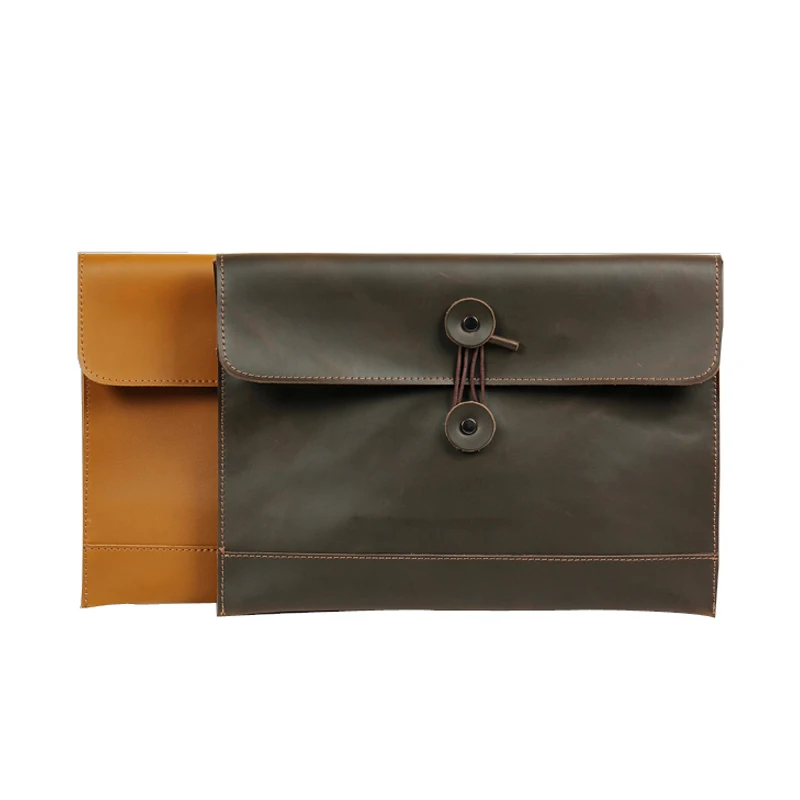 Genuine Leather Document Bag Solid color A 4 Filing Products Cow Leather Business Briefcase office Supplies Super Good Quality
Genuine Leather Document Bag Solid color A 4 Filing Products Cow Leather Business Briefcase office Supplies Super Good Quality