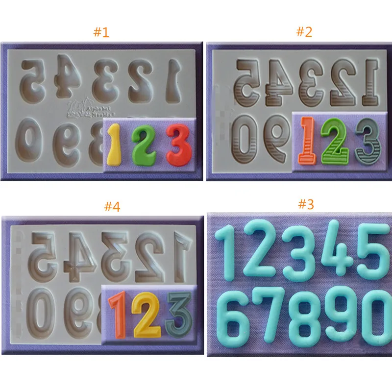 1PC Sugarcraft 0-9 Number Silicone Mold Fondant Chocolate Gumpaste Molds Cake Decorating Tool Confectionery Kitchen Baking Tool
1PC Sugarcraft 0-9 Number Silicone Mold Fondant Chocolate Gumpaste Molds Cake Decorating Tool Confectionery Kitchen Baking Tool