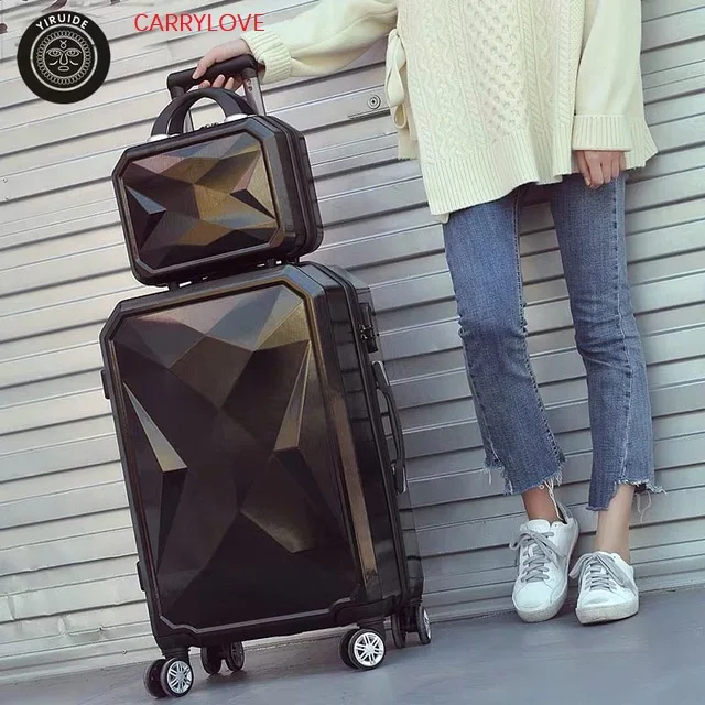 CARRYLOVE 2PC/SET Lovely 20/24/26/28inch PC Handbag and Rolling Luggage Fashion, high quality Travel Suitcase
CARRYLOVE 2PC/SET Lovely 20/24/26/28inch PC Handbag and Rolling Luggage Fashion, high quality Travel Suitcase