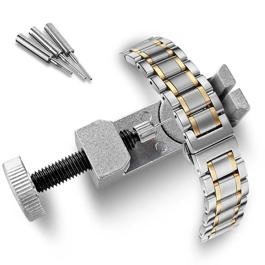 2019 NEW Watch band Bracelet Link Remover Adjust Repair Tool Kit With 3 Extra Pins Compact Professional Tool accessories #0702
2019 NEW Watch band Bracelet Link Remover Adjust Repair Tool Kit With 3 Extra Pins Compact Professional Tool accessories #0702