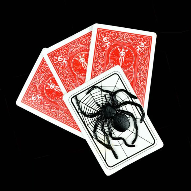 1 Set New Spider and Net The Web Trick Cards Magic Props Magic Tricks Toys magician gimmick magic illusion closed-up magic toys
1 Set New Spider and Net The Web Trick Cards Magic Props Magic Tricks Toys magician gimmick magic illusion closed-up magic toys