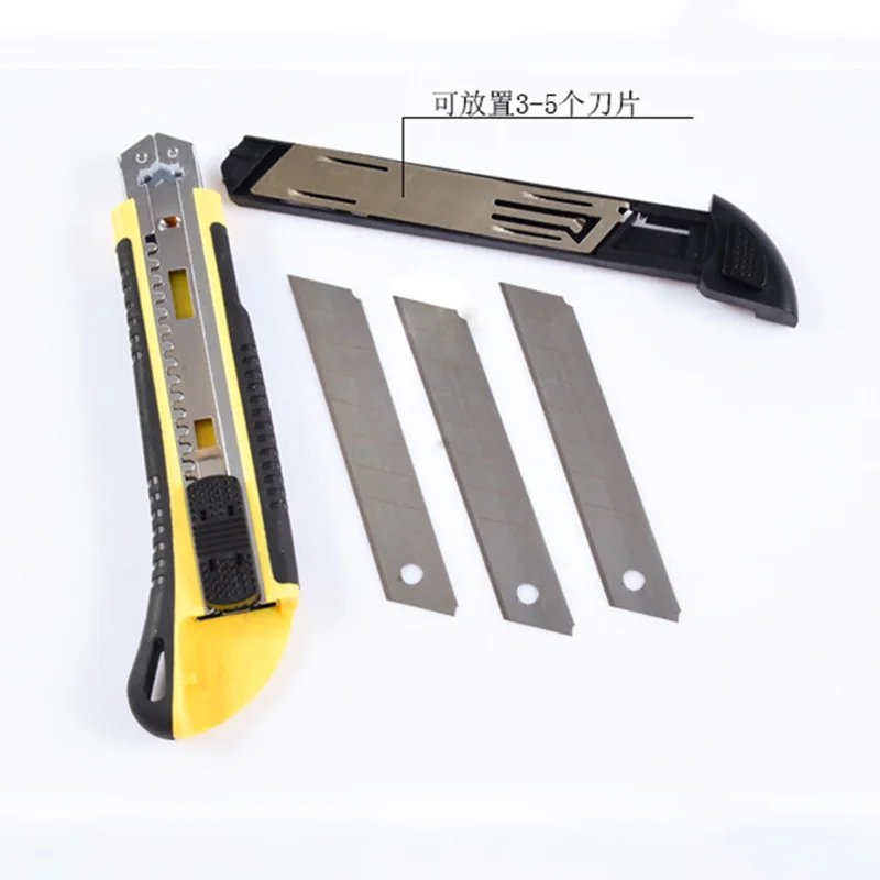 High Quality Paper Cutter Large Size Utility Knife Auto-lock Paper Cutter With spare blade School and Office Stationery Tools
High Quality Paper Cutter Large Size Utility Knife Auto-lock Paper Cutter With spare blade School and Office Stationery Tools