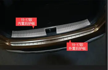 Stainless steel inside+external fittings Rear Sill Protector Protector For 2013-2017 KIA Sorento
Stainless steel inside+external fittings Rear Sill Protector Protector For 2013-2017 KIA Sorento