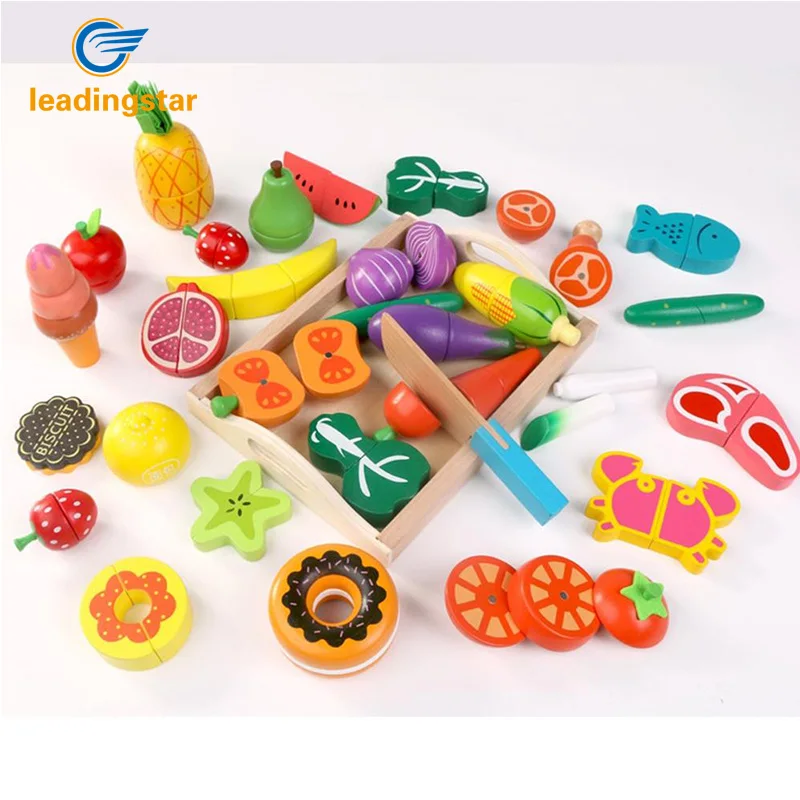 LeadingStar Wooden Play House Toy Kitchen Cut Food Pretend Play Educational Toys for Children zk35
LeadingStar Wooden Play House Toy Kitchen Cut Food Pretend Play Educational Toys for Children zk35