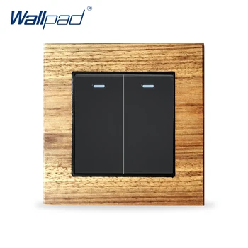 2 Gang Reset Switch Momentary Contact Switch Wooden Panel Rocker Switches Wallpad Luxury Wall Light Switch Interrupteur
2 Gang Reset Switch Momentary Contact Switch Wooden Panel Rocker Switches Wallpad Luxury Wall Light Switch Interrupteur