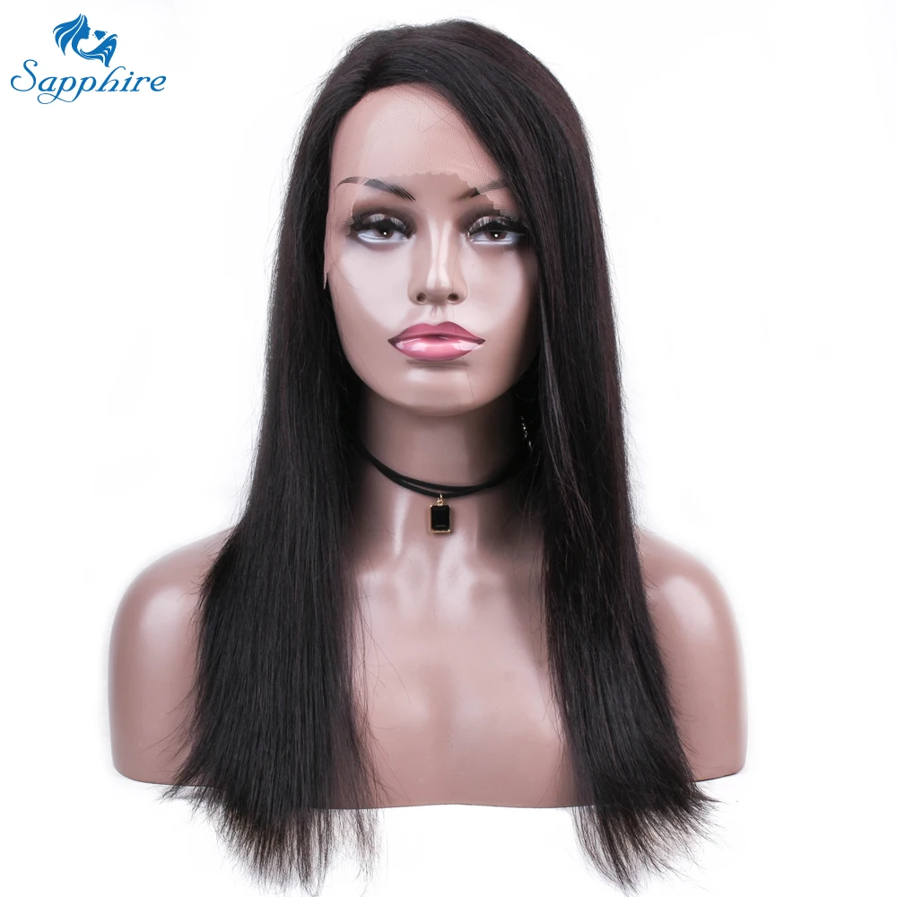 Sapphire Straight Lace Frontal Wig Brazilian Straight 18" Lace Front Human Hair Wigs Side Part Human Hair Wigs For Black Women
Sapphire Straight Lace Frontal Wig Brazilian Straight 18" Lace Front Human Hair Wigs Side Part Human Hair Wigs For Black Women