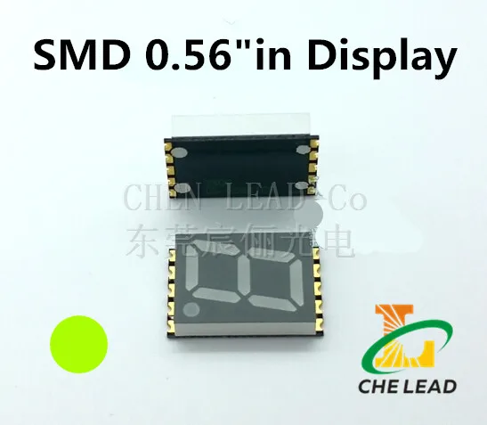 Зеленая 0 56 "0.56in SMD цифровая трубка 1-значный светодиодный дисплей модуль дюйма