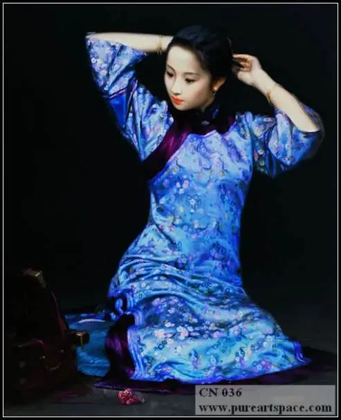 Elegant Qing's woman - Hand Painted Traditional Women in Qing Dynasty Chinese Oil Painting For Wall
Elegant Qing's woman - Hand Painted Traditional Women in Qing Dynasty Chinese Oil Painting For Wall
