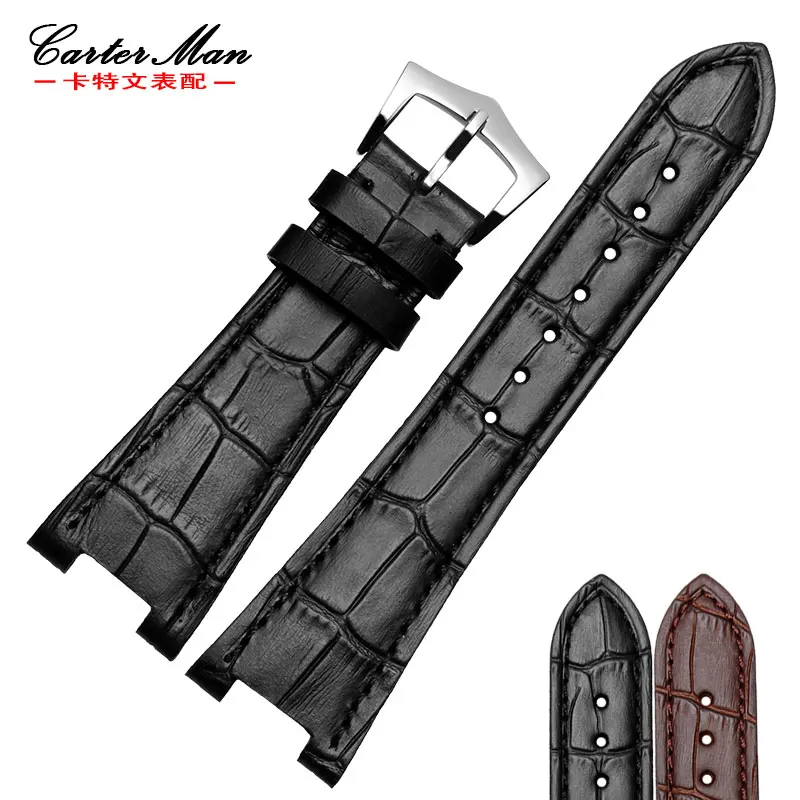 New 25*12mm High quality Genuine Leather Watchband Black Brown special for nautilus 5711|5712 Men Watch Bracelet
New 25*12mm High quality Genuine Leather Watchband Black Brown special for nautilus 5711|5712 Men Watch Bracelet