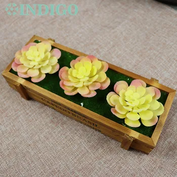 INDIGO (3 Plants+1Tray /set ) Bonsai Yellow Lotus Artificial Succulent Plant Plastic Flower Table DecorationFree Shipping
INDIGO (3 Plants+1Tray /set ) Bonsai Yellow Lotus Artificial Succulent Plant Plastic Flower Table DecorationFree Shipping