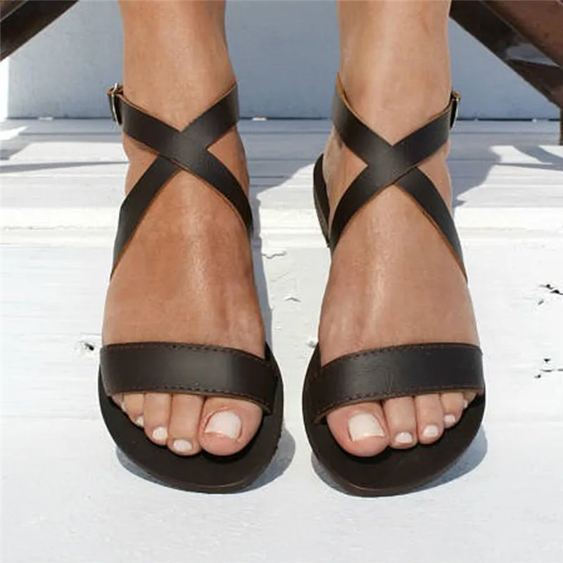 Dropshiping Women Sandals Summer Slip-On Peep Toe Casual Shoes 2019 New Leather Soft Gladiator Sandals Fashion Female Footwear
Dropshiping Women Sandals Summer Slip-On Peep Toe Casual Shoes 2019 New Leather Soft Gladiator Sandals Fashion Female Footwear
