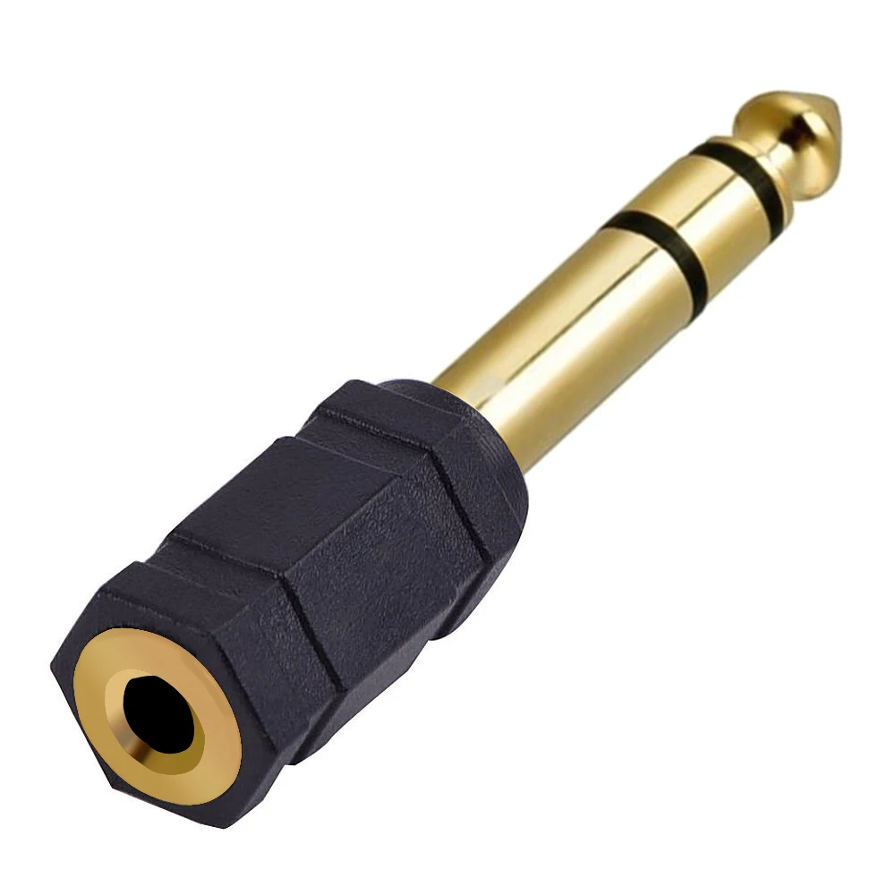 6.5mm to 3.5mm Audio Connector 1/4" Male to 1/8" Female Converter Plug Jack Stereo Adapter for Piano Guitar Amplifier CD Player
6.5mm to 3.5mm Audio Connector 1/4" Male to 1/8" Female Converter Plug Jack Stereo Adapter for Piano Guitar Amplifier CD Player