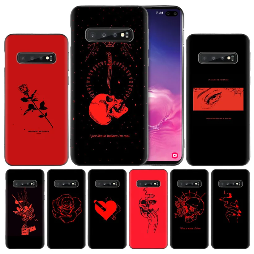 Red Doodles Aesthetics Quotes Black Silicone Case Cover for Samsung Galaxy S10 S10e 5G S9 S8 S7 S6 Edge J8 J6 J5 J4 Plus 2018
Red Doodles Aesthetics Quotes Black Silicone Case Cover for Samsung Galaxy S10 S10e 5G S9 S8 S7 S6 Edge J8 J6 J5 J4 Plus 2018