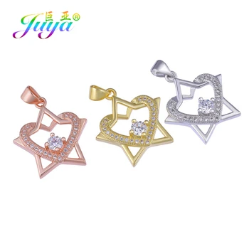 Juya DIY Charms For Bracelet Making Handmade Gold/Rose Gold Love Heart Star Pendant Charms Women Men Fashion Jewelry Accessories
Juya DIY Charms For Bracelet Making Handmade Gold/Rose Gold Love Heart Star Pendant Charms Women Men Fashion Jewelry Accessories