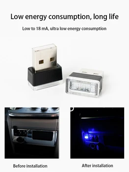 Car Atmosphere Lights LED Mini USB Cigarette Lighter Decorative Lights Car USB Light For Convenience of Finding Things
Car Atmosphere Lights LED Mini USB Cigarette Lighter Decorative Lights Car USB Light For Convenience of Finding Things